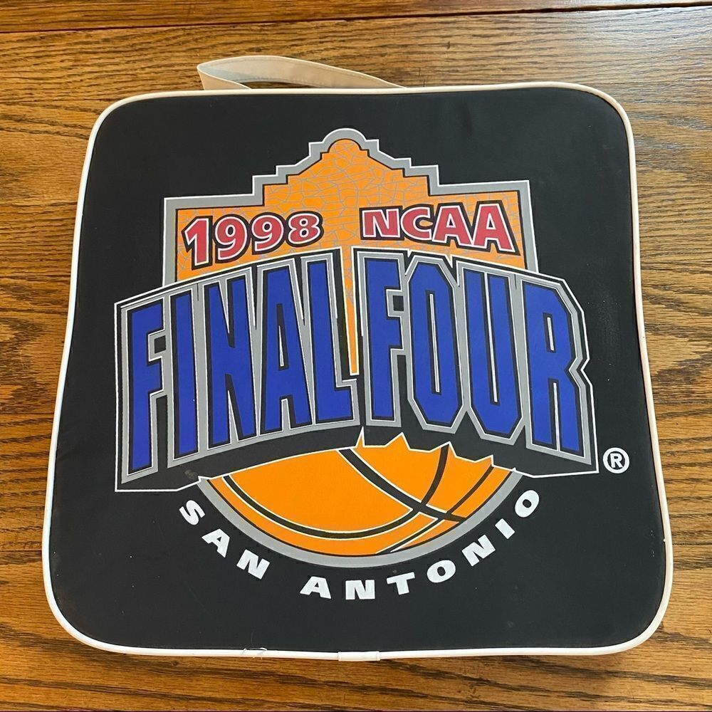 Vintage 1998 NCAA‎ Final Four Seat Cushion San Antonio Excellent Condition